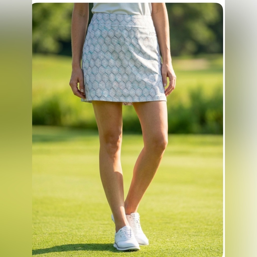 Pebble Beach golf skirt